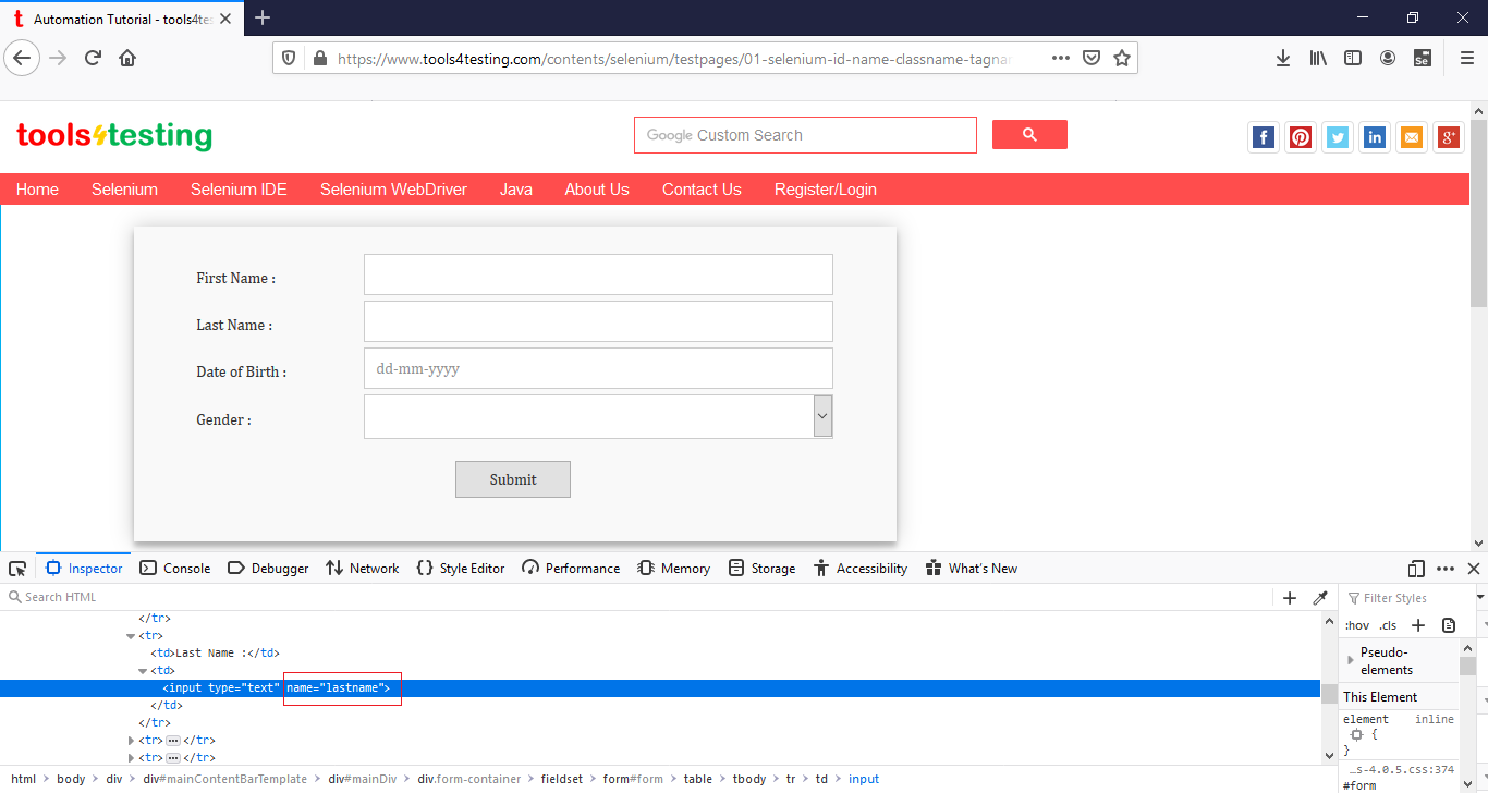 selenium-name-locator-0